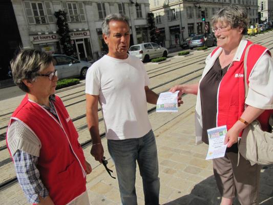 LOIRET (45) sensibilisation à Orléans : 326 donneurs