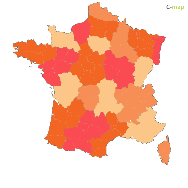 Carte des associations