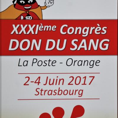 Affiche Congrès de Strasbourg du 2 au 4 juin 2017