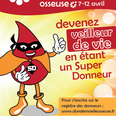 Affiche don de moelle osseuse 2014