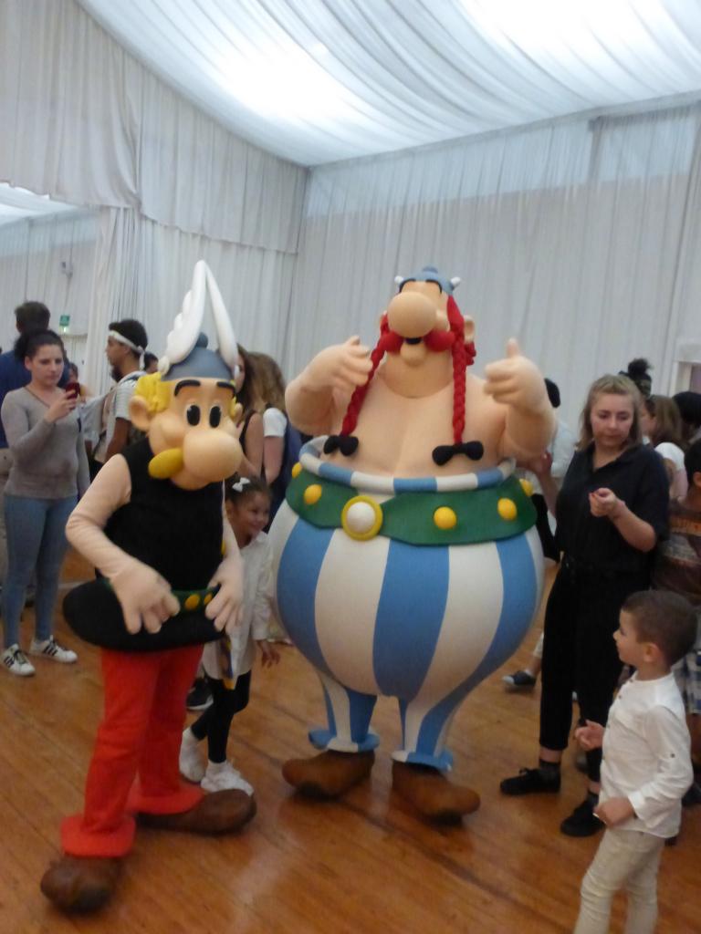 astérix et Obélix en personnes !