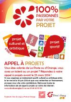 Affiche appel à projets 2014