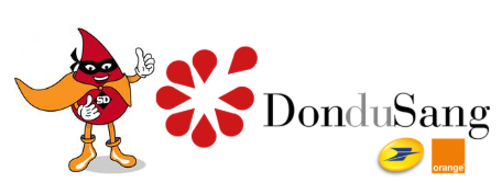 Don du sang La Poste - Orange