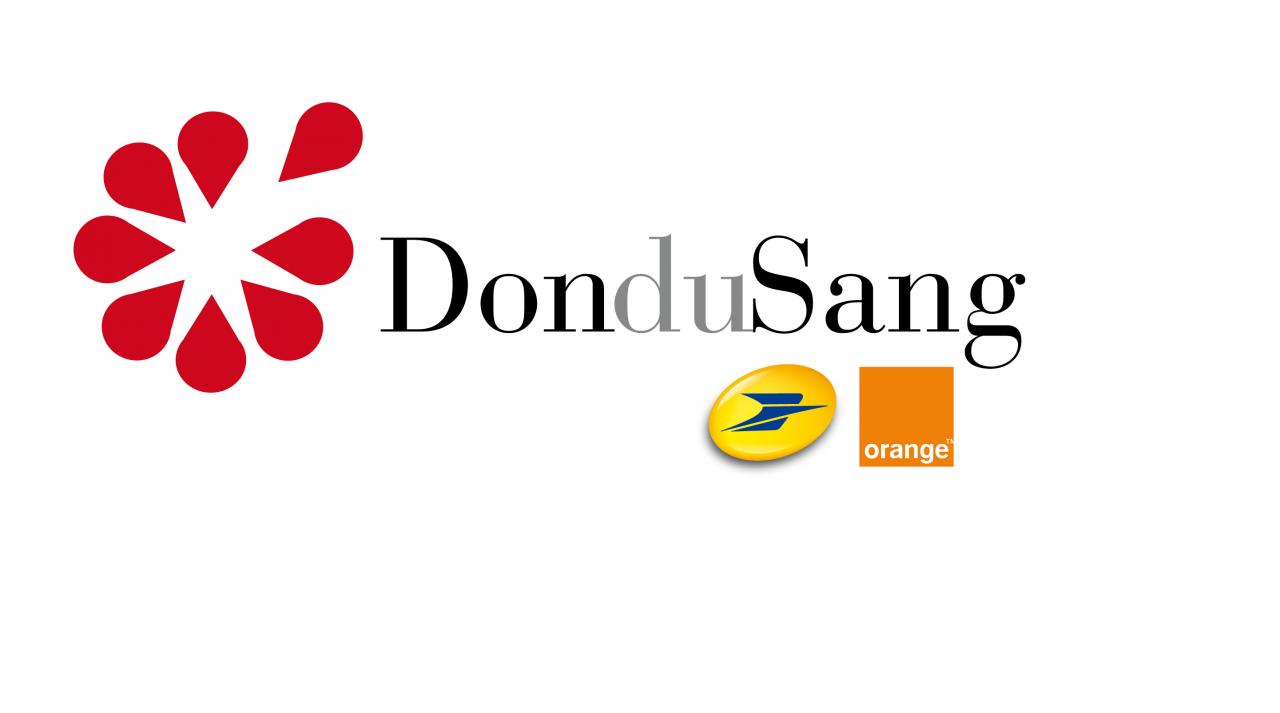 Don du sang La Poste - Orange